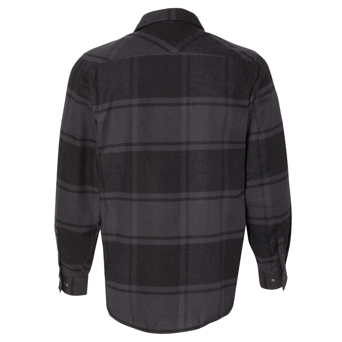 Burnside Men's Snap-Front Flannel Shirt